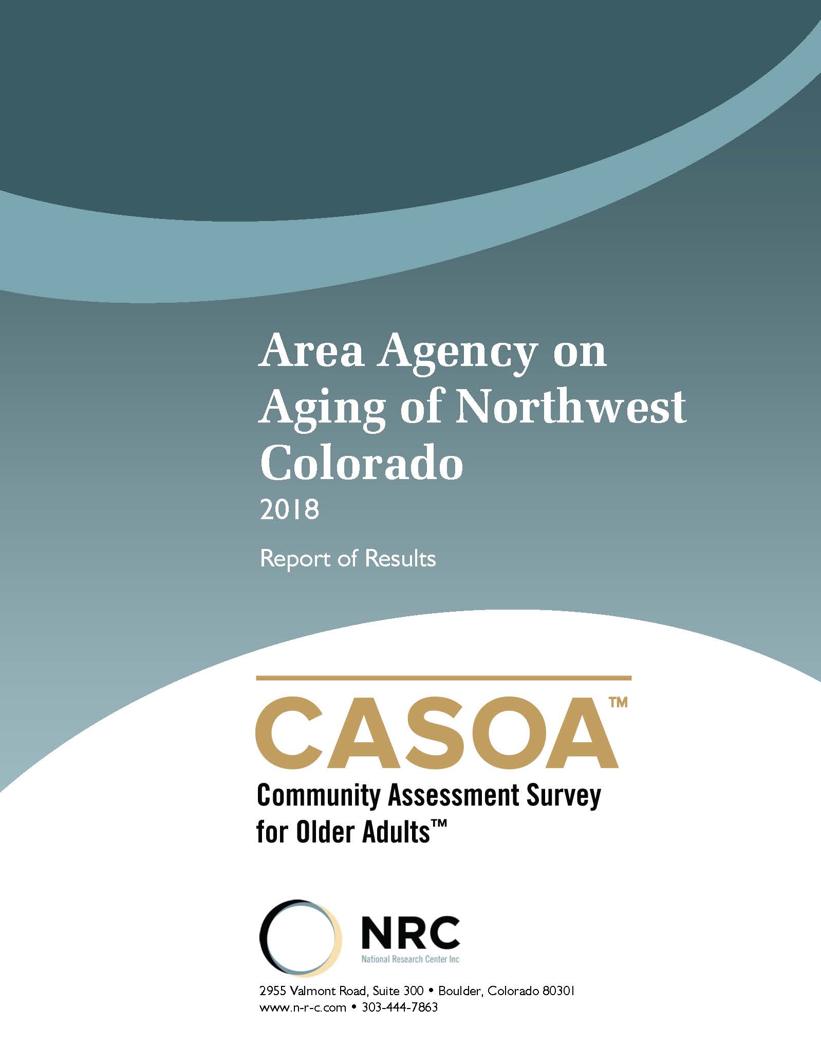 Aging Reports & Area Community Assessment Surveys (CASOA) - C4A-Colorado.org